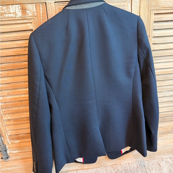 J. Crew Preppy Wool Regent Blazer in Navy Blue (Size 4) - Picture 5 of 11